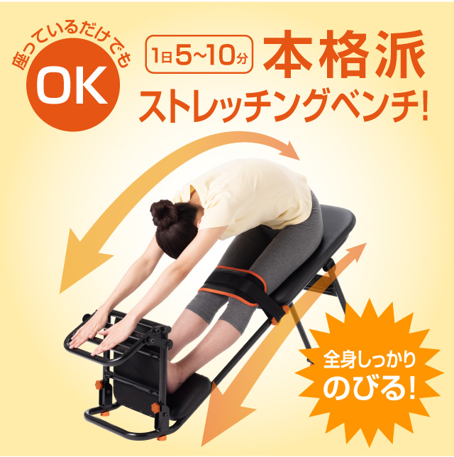 中川式ストレッチマシン ドリーム 中川式ストレッチングベンチCOMP 室内 運動 自宅で