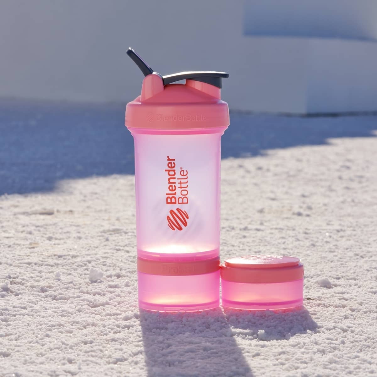 ブレンダーボトル プロスタックV2 プロテインシェイカー コンテナ付 おしゃれ かわいい 粉末 持ち運び 22oz 650ml 食洗機対応 関連画像3