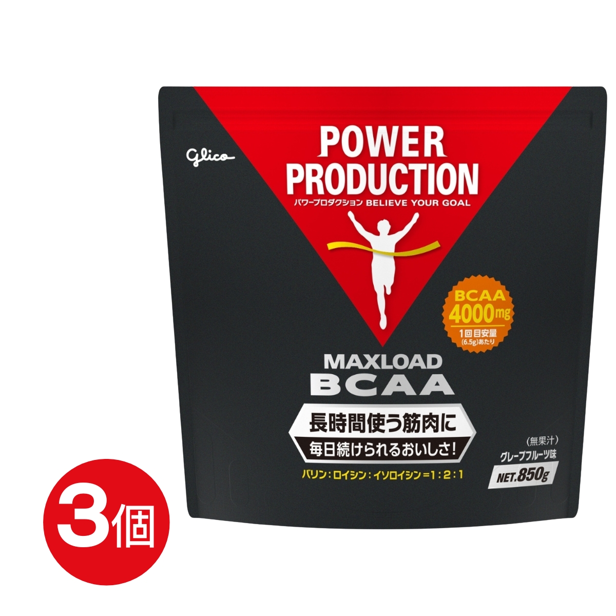 �O���R BCAA 3�� �p���[�v���_�N�V���� �}�b�N�X���[�h �A�~�m�_ �O���[�v�t���[�c���� 850g �؃g�� �T�v��