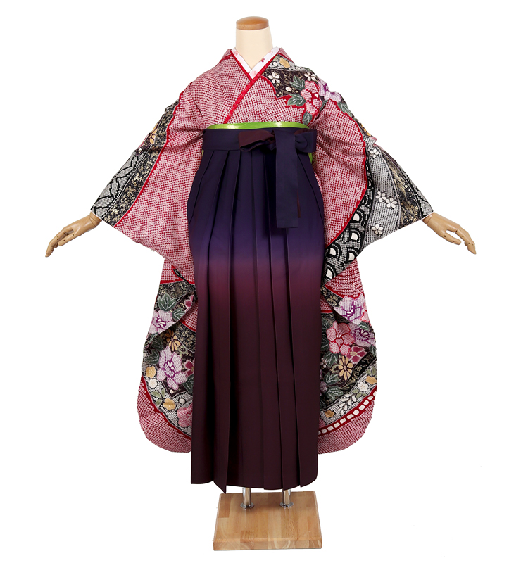 総絞り振袖フルセット　成人式、卒業式に 72177a.jpg