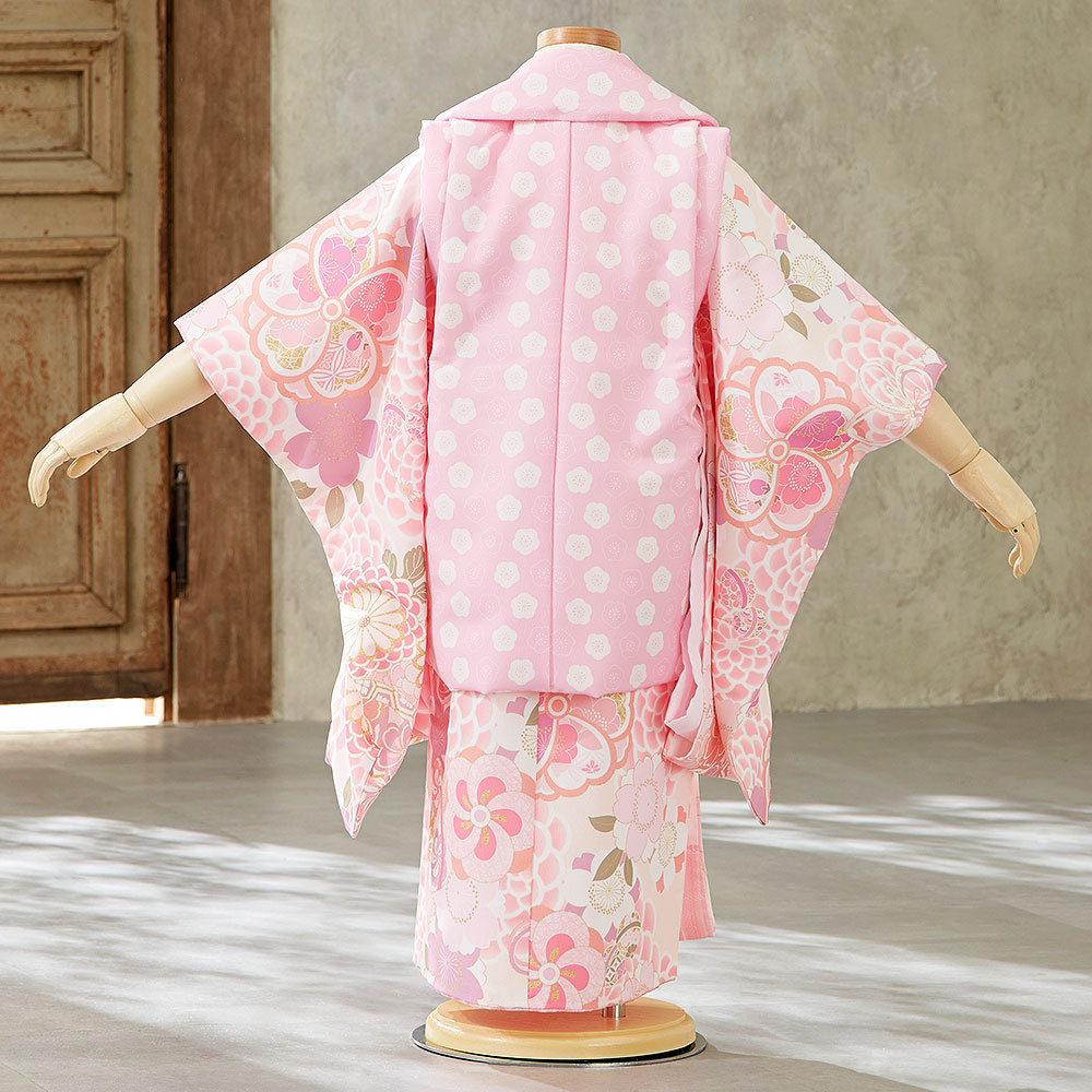 ☆【レンタル】七五三 KAGURA 被布セット レンタル 753 3歳用 かぐら