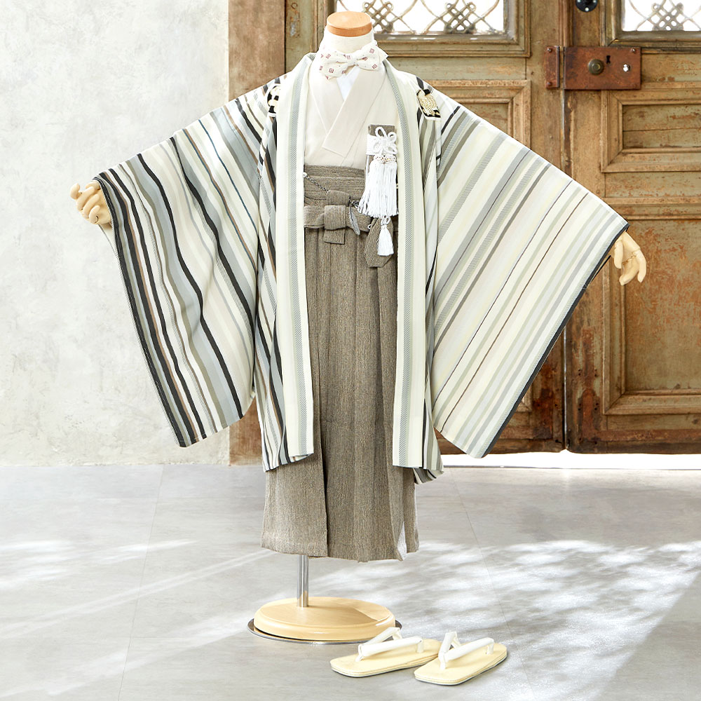 レンタル】七五三 シュセット 羽織袴セット レンタル 753 5歳用 14点