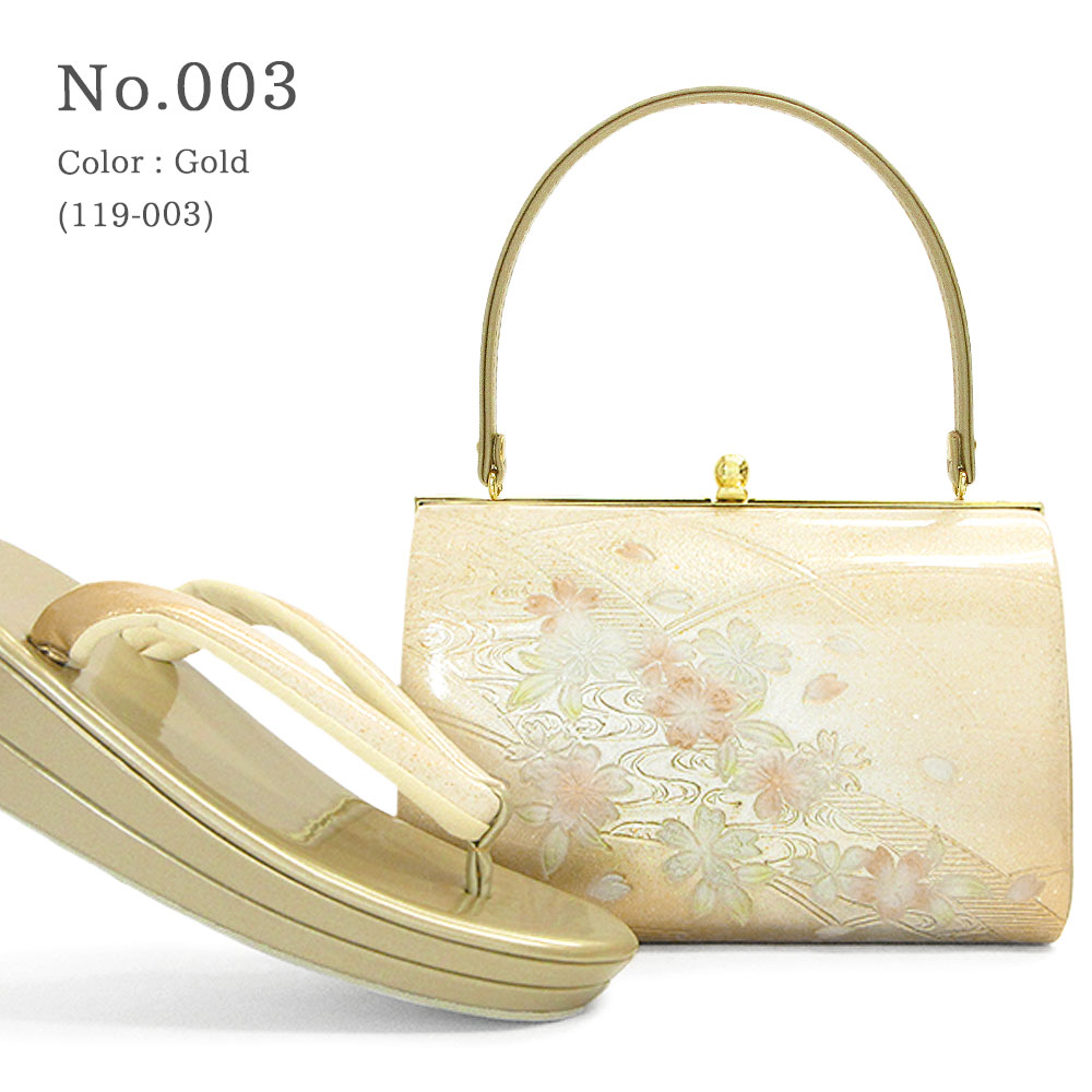 新品22.5cm和装バッグセット 合皮d203 新品22.5cm和装バッグセット 合皮d203