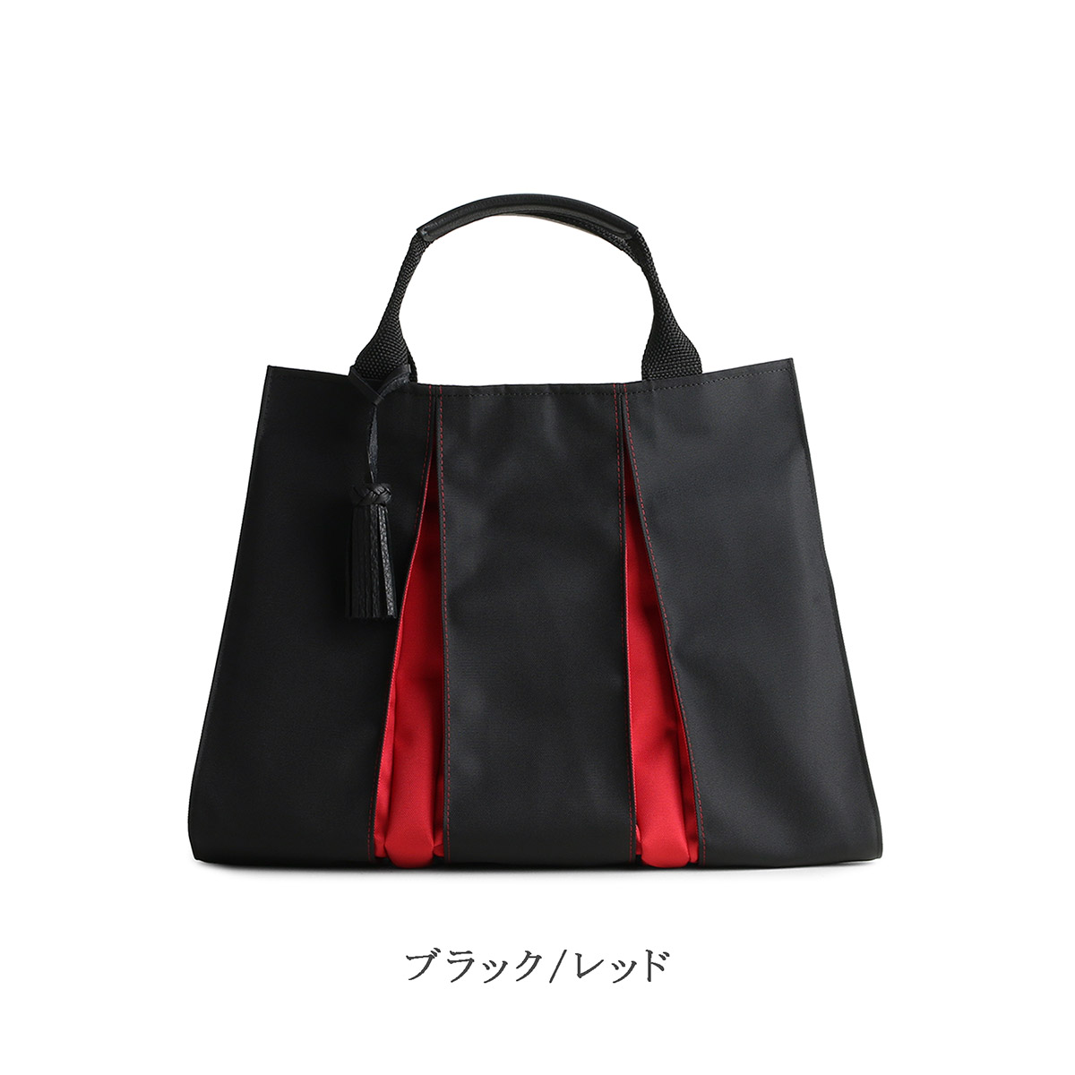 KOSHO ougi nylon トートバッグ S 3色 レディース メンズ 軽量 手提げ おしゃれ オリジナル 日本製 京都 裏地付き ホック付き  タッセル付き