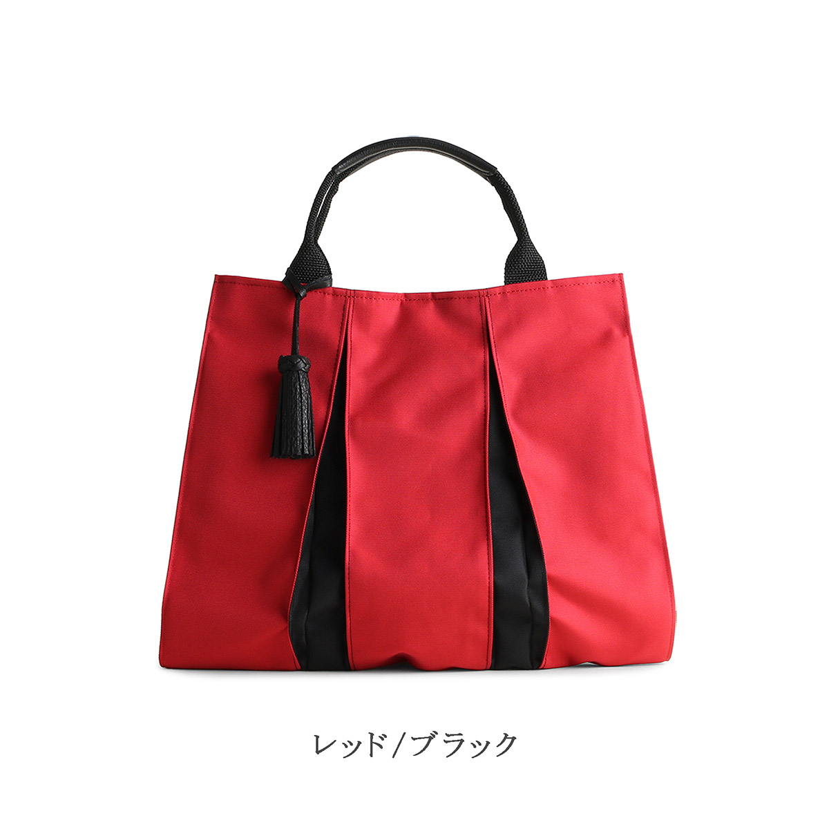 KOSHO ougi nylon トートバッグ S 3色 レディース メンズ 軽量 手提げ おしゃれ オリジナル 日本製 京都 裏地付き ホック付き  タッセル付き