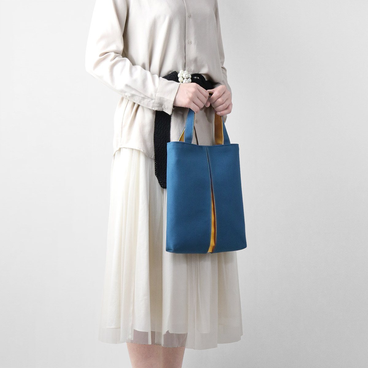 KOSHO ougi pleats 帆布 トートバッグ S レディース メンズ