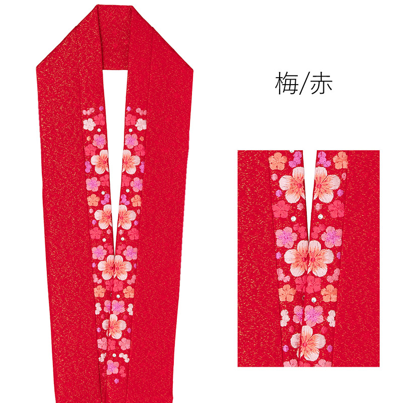花霞（はながすみ）フェミニンコーデ/重ね衿　半衿2枚　帯揚げ　など8点セット 花霞（はながすみ）フェミニンコーデ/重ね衿 半衿2枚 帯揚げ など