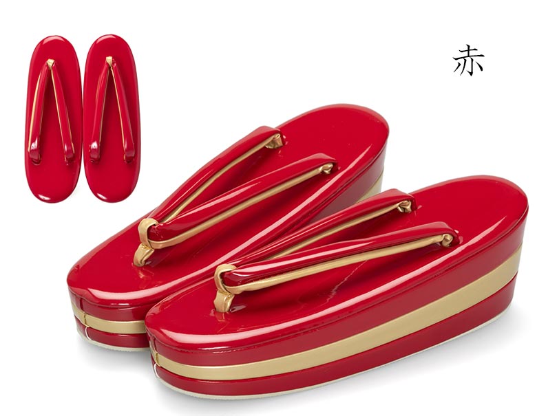 【訳あり】草履（単品） 3段 Ｌ寸 新品 ハイヒール 厚底 赤/白 草履 単品 無地 厚底 3段 M L ゴールド レッド レディース 婦人和装