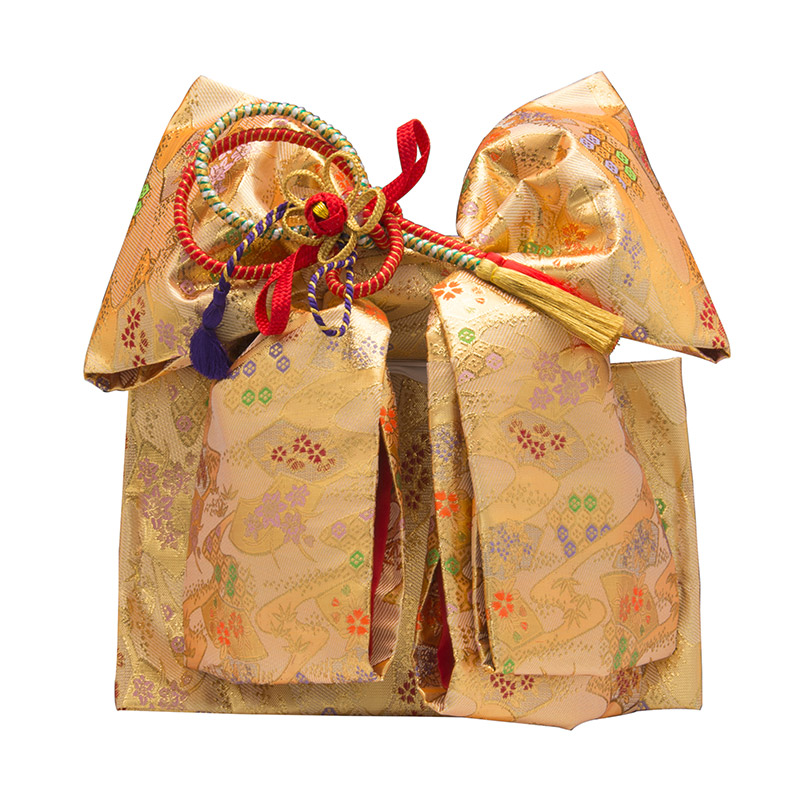 販売】七五三 結び帯 3歳 5歳 7歳 女の子 作り帯 祝い帯 付け帯 御祝帯
