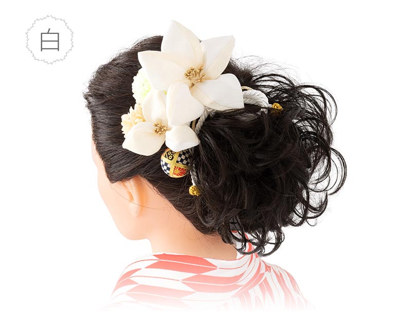 髪飾り ねじり花 : 京のみやび - 通販 - Yahoo!ショッピング