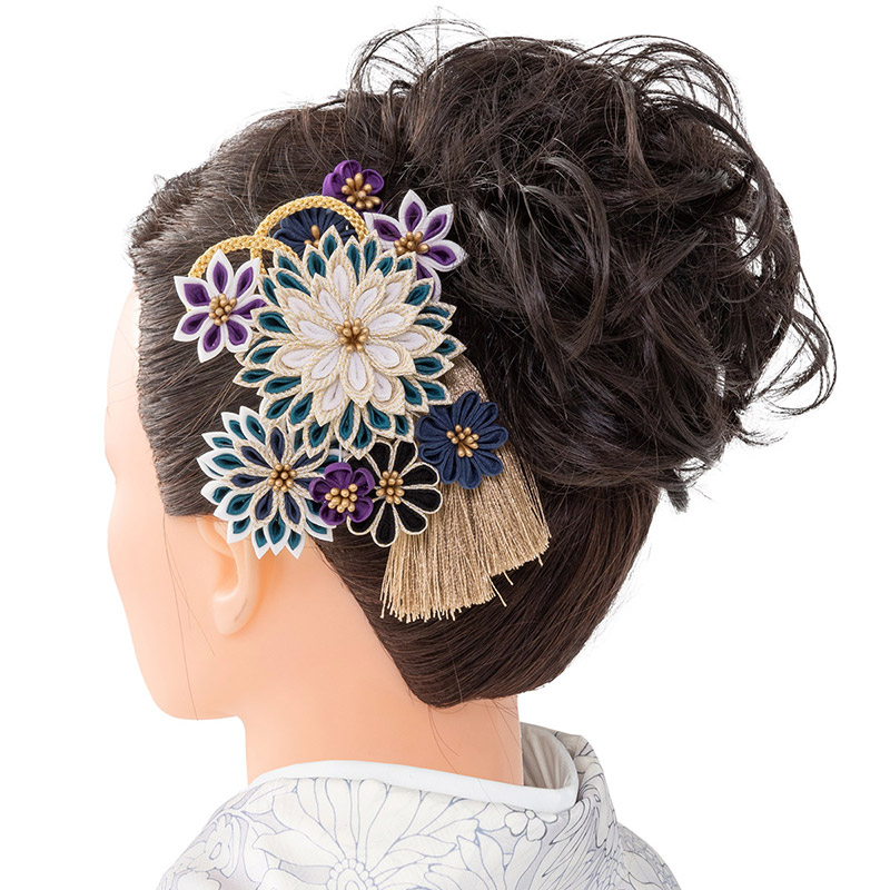 ヘアアクセサリー　成人式、七五三 髪飾り 浴衣 成人式 七五三 卒業式 ヘアアクセサリー 着物 和風