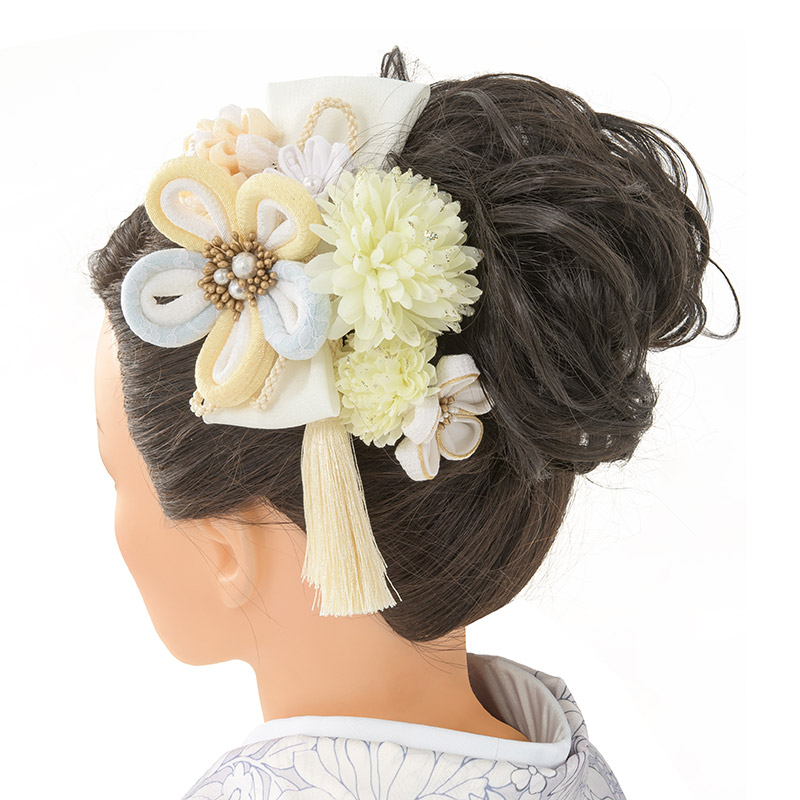 七五三 髪飾り リボン 3歳 5歳 7歳 三歳 五歳 七歳 つまみ細工