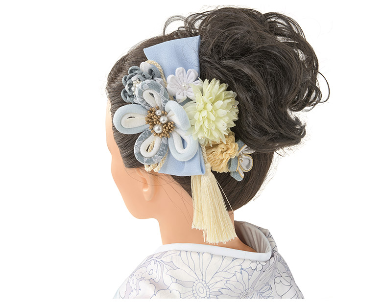 七五三 髪飾り リボン 3歳 5歳 7歳 三歳 五歳 七歳 つまみ細工