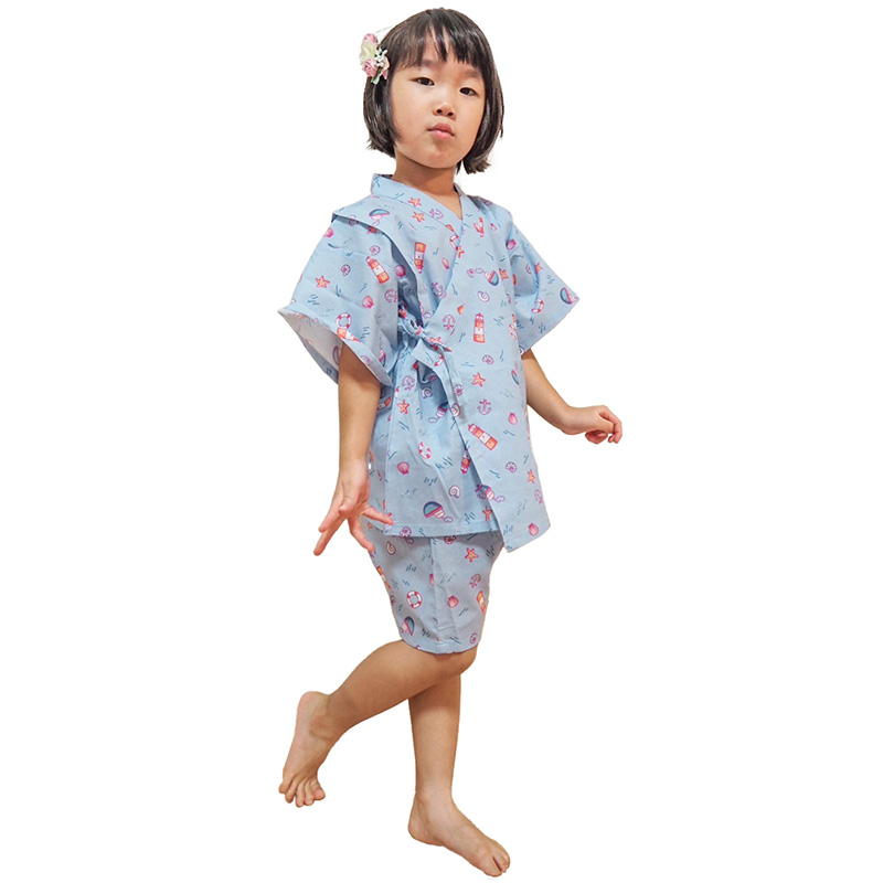 着物・浴衣・和小物 kids jinbei 100 Amazon.com: JINBEI for kids girls. japanese Midori Yukata
