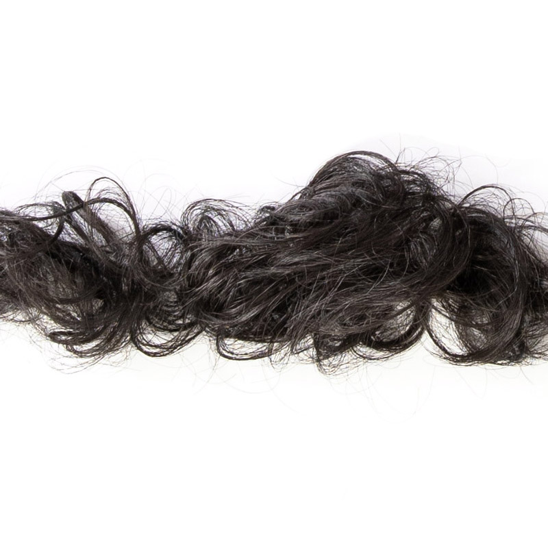 ヘアセット材料 つけ毛 ウィッグ 濃茶色 自然色 成人式 卒業式 結婚式