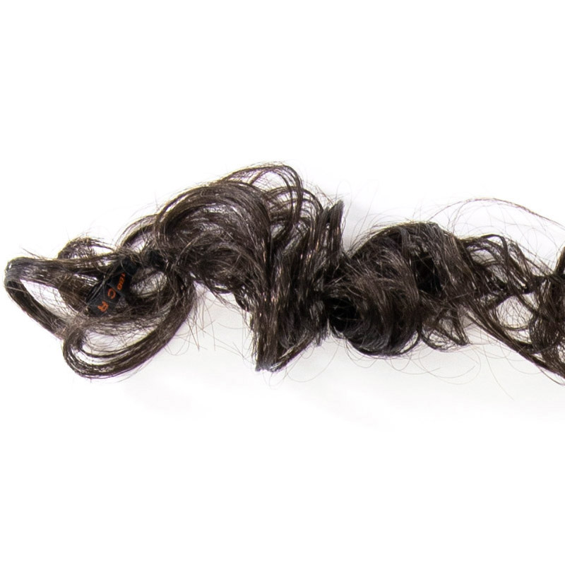 ヘアセット材料 つけ毛 ウィッグ 濃茶色 自然色 成人式 卒業式 結婚式