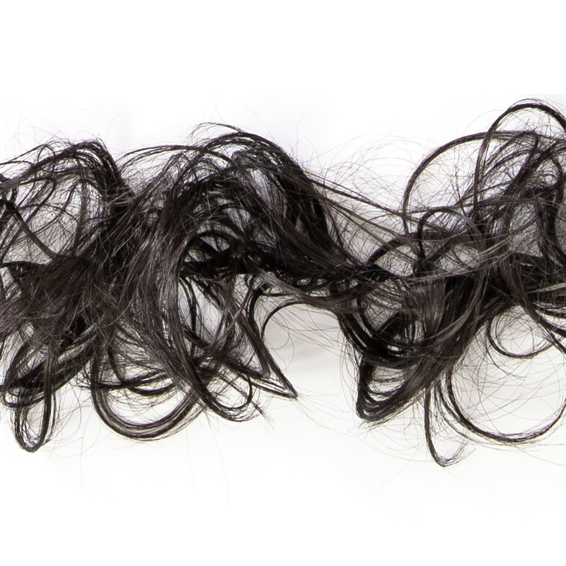 ヘアセット材料 つけ毛 ウィッグ 濃茶色 自然色 成人式 卒業式 結婚式