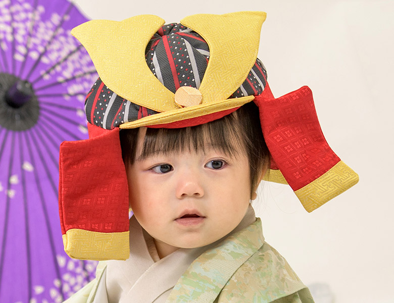 布かぶと 綿入り 兜 帽子 初節句 端午の節句 男の子 五月人形 仮装