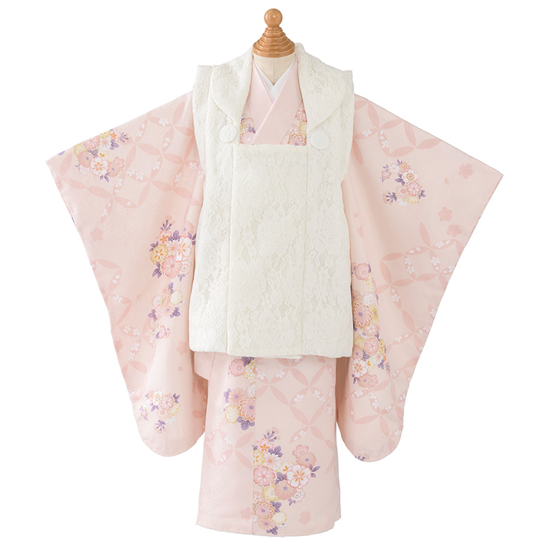 七五三セット 3歳 七五三 着物 3歳 被布 セット 女の子 フルセット 販売 3才 : 京