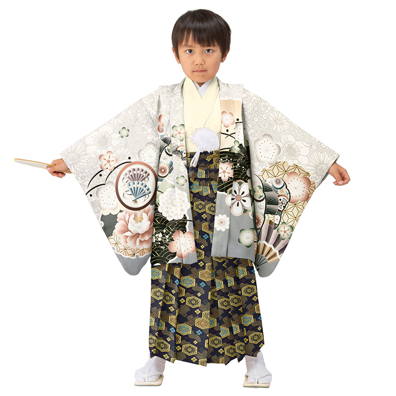 七五三 男の子　着物小物付き 楽天市場】七五三 着物 レンタル 男の子 フルセット ( 五歳 六歳