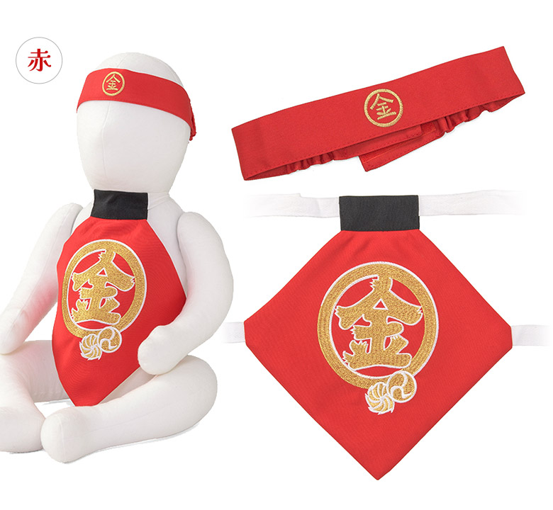 金太郎 コスプレ セット 腹掛け 前掛け はらかけ はちまき 男の子 金
