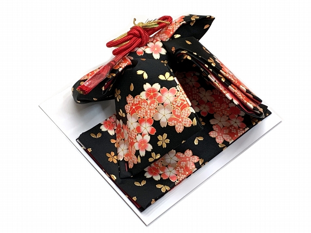 七五三 7歳 女の子 着物セット 正絹 絵羽付け 金駒刺繍 子供着物と結び