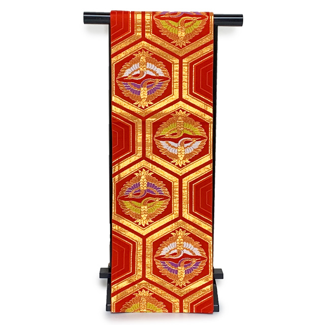 京都室町st. 七五三 袋帯 正絹 桐生織 こども・ジュニア用 日本製 全通