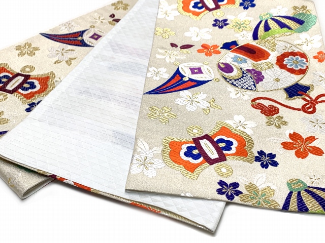 京都室町st. 西陣織 袋帯 正絹 こども・ジュニア用 日本製 全通の 