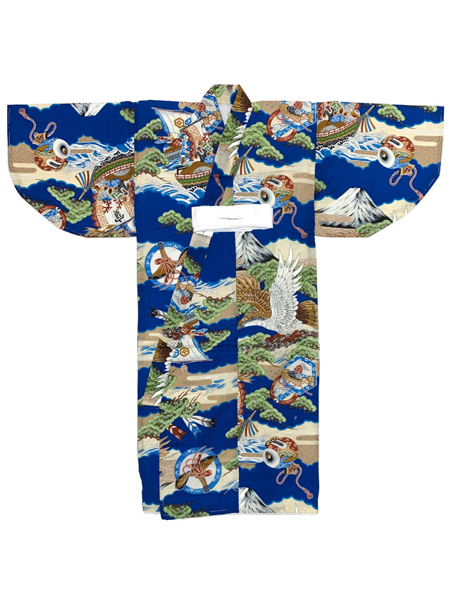 男の子 でんちセット ウール 日本製 赤ちゃんの着物 ちゃんちゃんこ