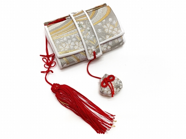 京都室町st. 箱せこセット 七五三 7歳 女の子 金襴生地の筥迫(はこせこ