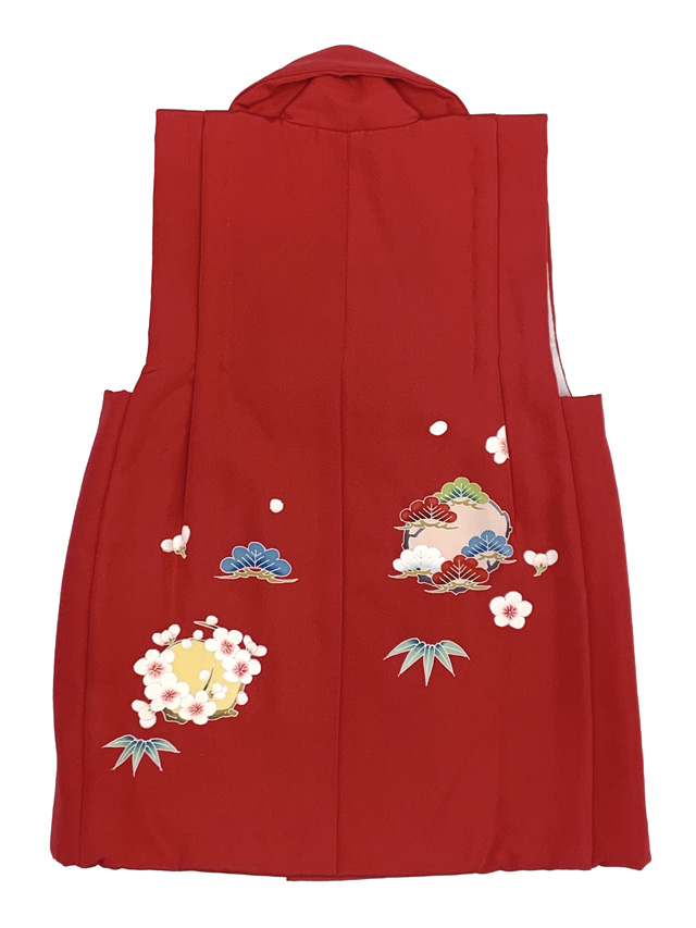 アウトレット 美品】 被布 単品 七五三 3歳 女の子 表地正絹 友禅 被布