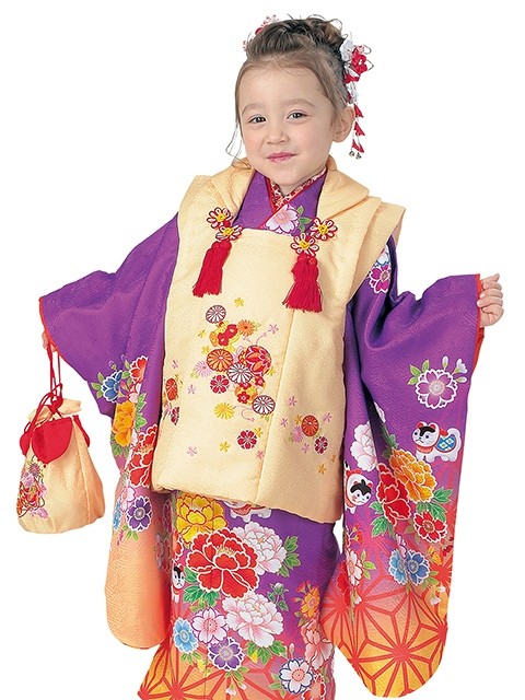 京都室町st. 七五三 着物 3歳 フルセット R・K -リョウコ・キクチ 