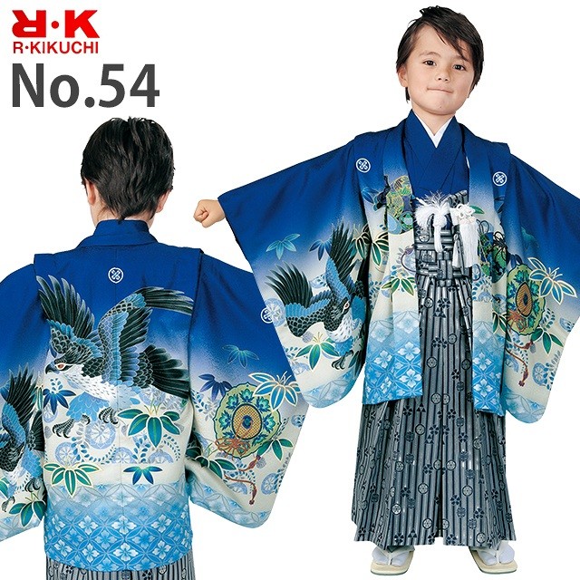 花うさぎブランド着物♡七五三　5歳　男の子　フルセット　紫　黒 京都室町st. 七五三 5歳 男の子 着物 R・K「リョウコ・キクチ