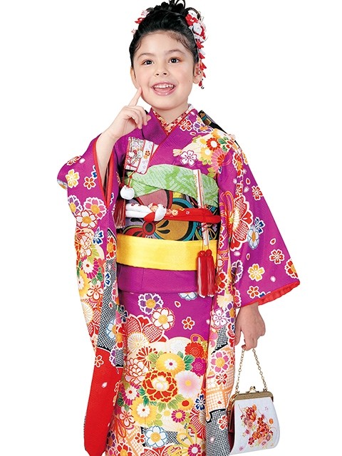 京都室町st. 七五三 着物 7歳 フルセット R・K -リョウコ・キクチ