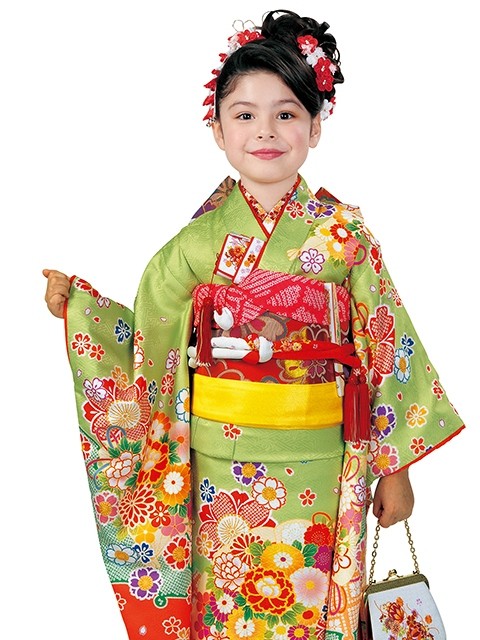 京都室町st. 七五三 着物 7歳 フルセット R・K -リョウコ・キクチ 
