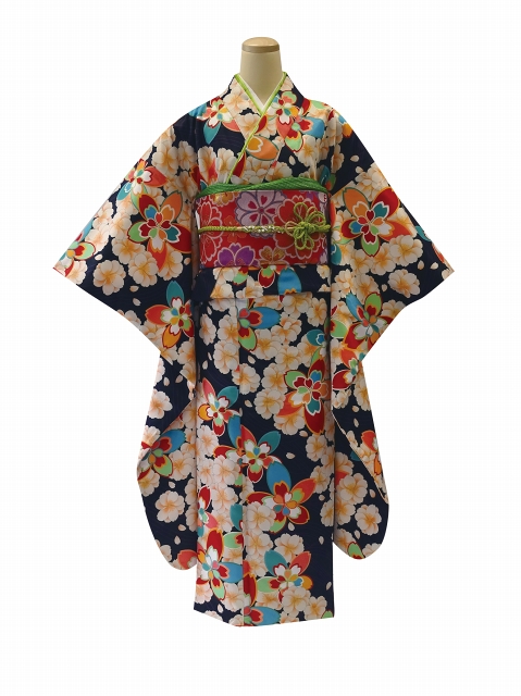 美品！ ド派手 浴衣 リョウコキクチ