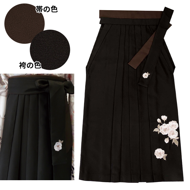 卒業式 袴 セット レディース R・K ブランド 二尺袖着物 刺繍袴 5点