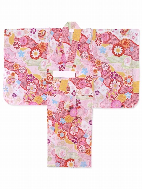 子供浴衣 式部浪漫 ブランド 女の子浴衣 単品 100cm 110ｃｍ 1cm 古典柄セレクション Sryb 浴衣 浴衣セット 色柄 水色ｘ紫 鞠 Www Swagpur Com