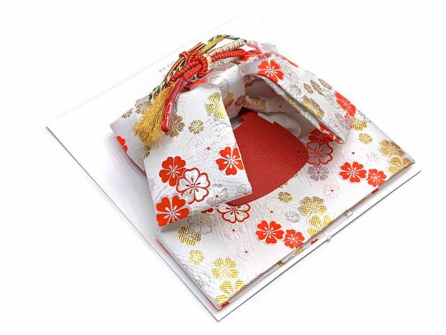 七五三 結び帯 箱せこペアセット 金襴 3歳 女の子用 日本製 作り帯