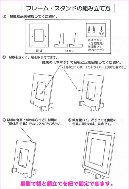 額立て説明