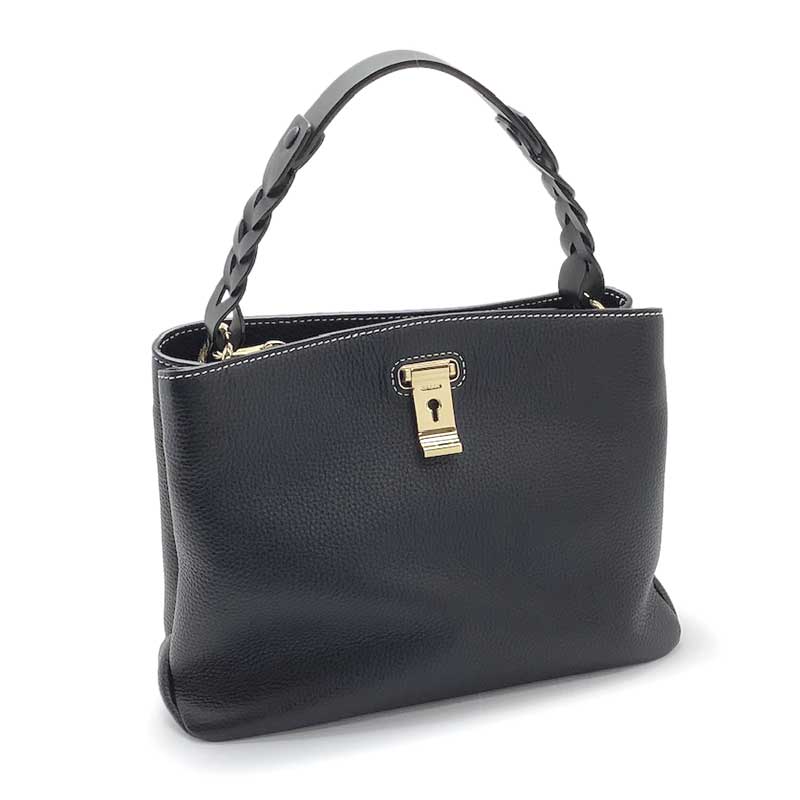 BALLY バリー Lucyle ショルダーバッグ カーフ ブラック 6224444