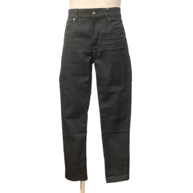 SAINT LAURENT サンローラン デニムパンツ コットン ブラック #32