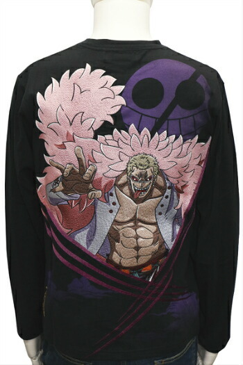 絡繰魂 カラクリダマシイ One Piece ワンピース ドンキホーテ ドフラミンゴ イトイトの 長袖 ｔシャツ 4093 ドンキホーテ ドフラミンゴ 柄 送料無料 最新発見