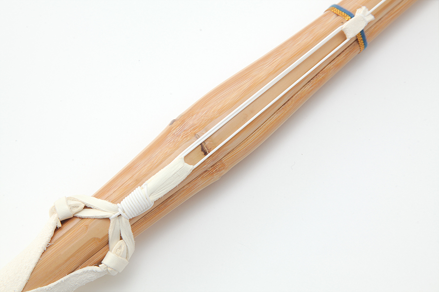細身実戦型 吟W風仕組み竹刀『侍（さむらい）』36〜39男女【剣道竹刀・実戦型・SSPシール貼付・胴張先細・男女】
