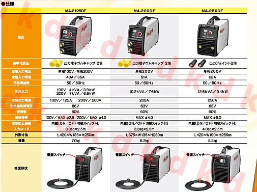 女性に人気！女性に人気！マイト工業 溶接機 直流アーク溶接機 MA