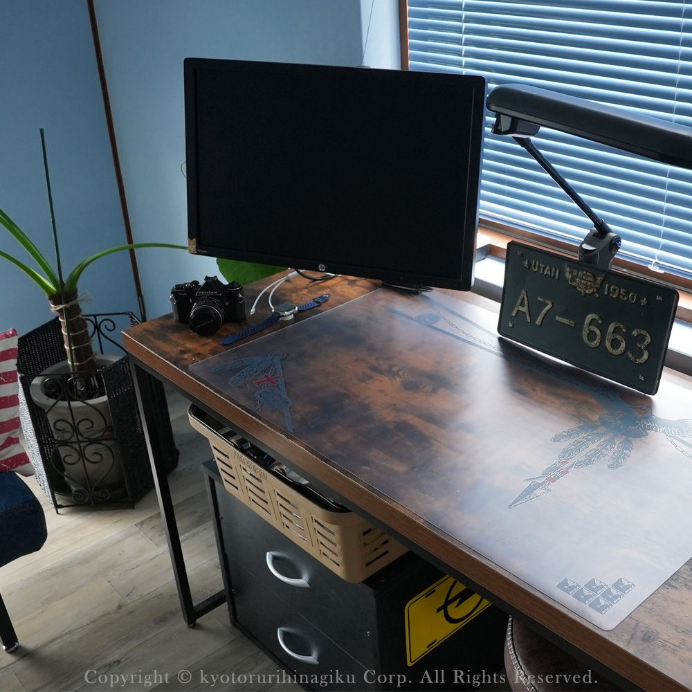 デスクマット 透明