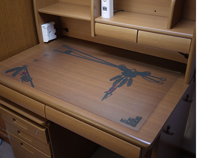 デスクマット　男の子