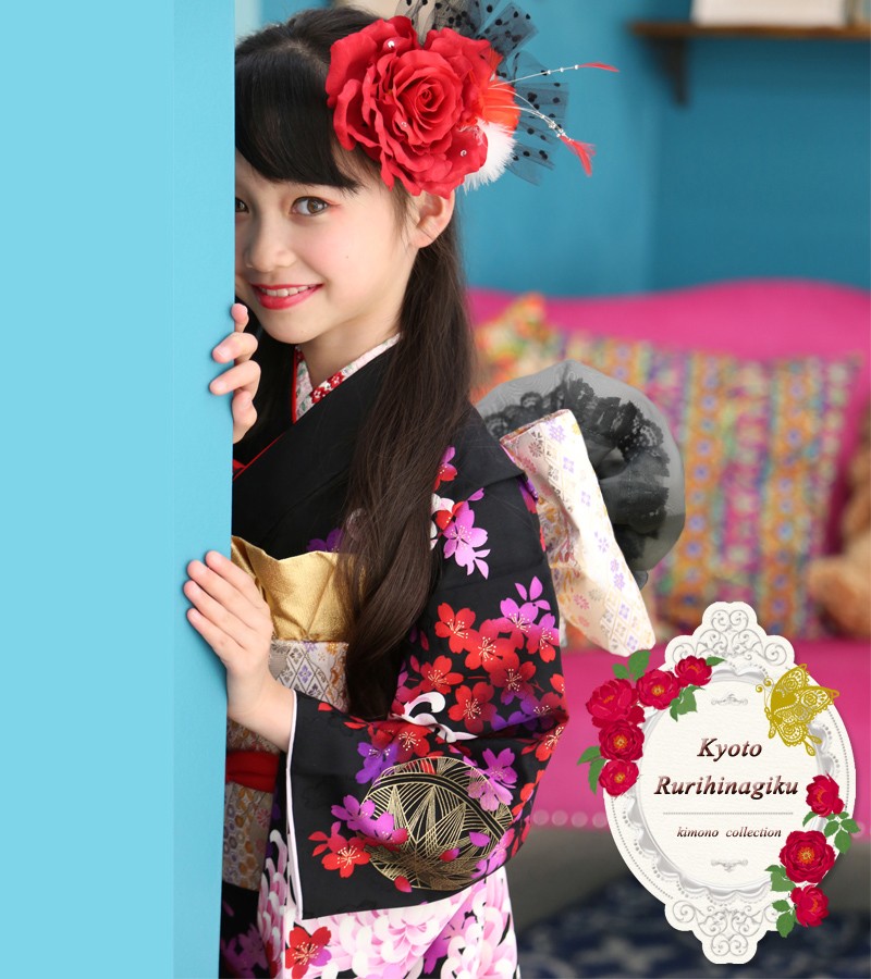 七五三　７才の着物