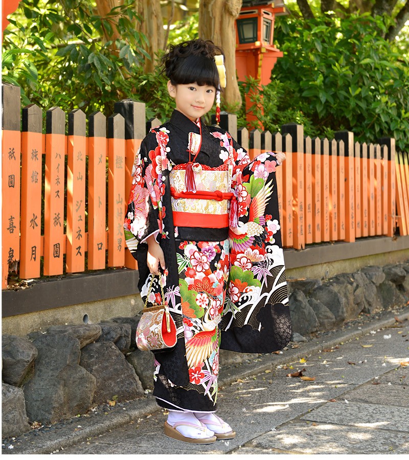 七五三 着物 正絹　セット