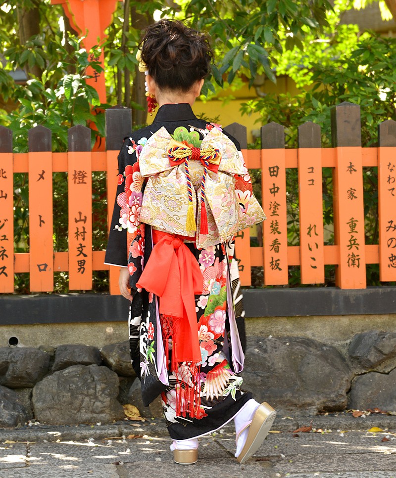 七五三 着物 正絹　セット